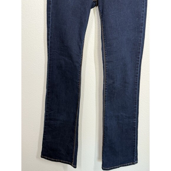 Morgan De Toi Dark Wash Gold Button Jeans Womens Size EU 38 (6) Designer Denim - Picture 3 of 13